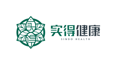 實得健康LOGO設(shè)計