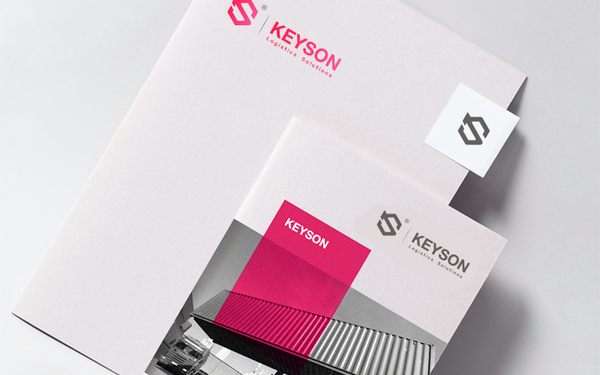 keyson物流logo设计