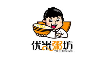 优米粥坊LOGO设计