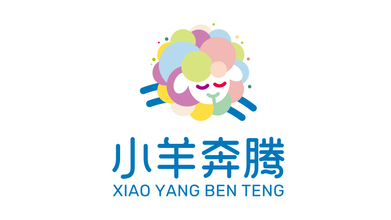 小羊奔騰LOGO設(shè)計