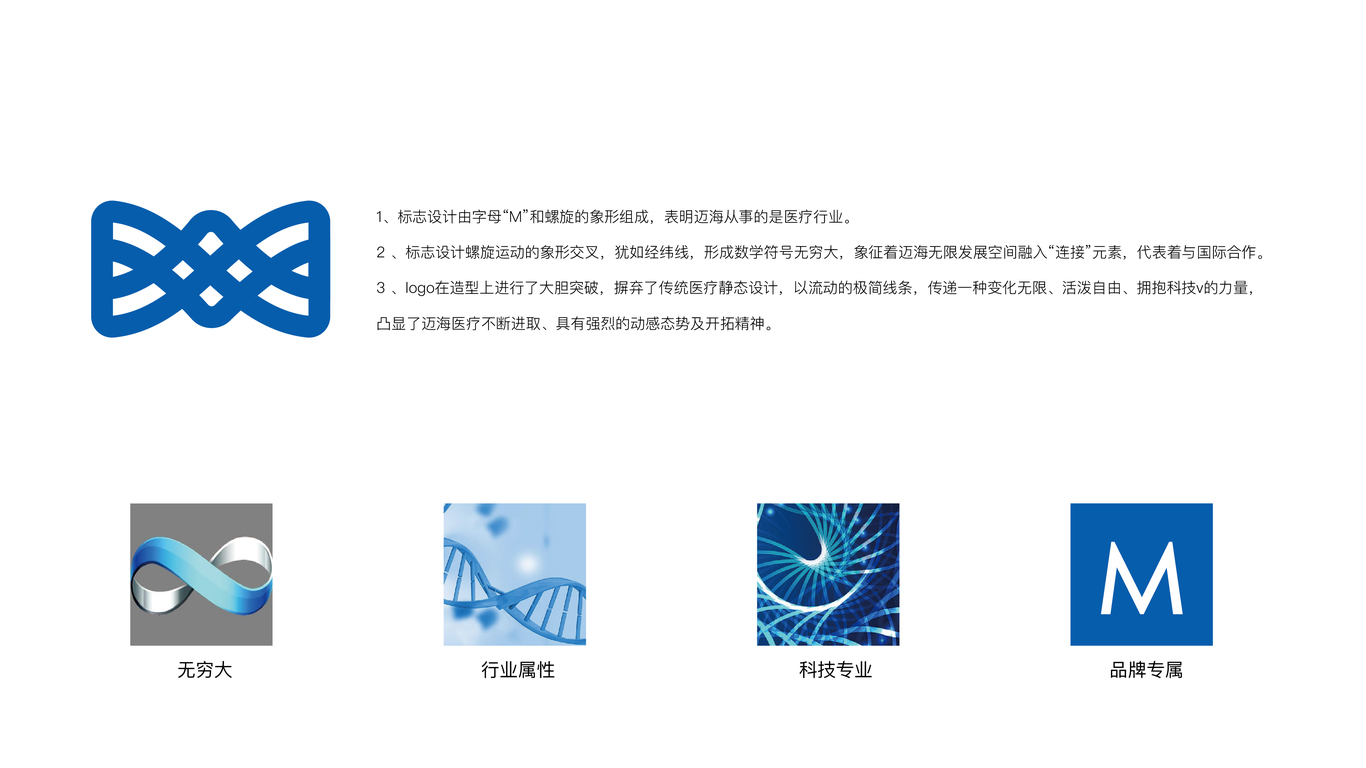 迈海医疗LOGO设计中标图1