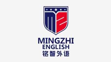 銘智外語LOGO設計