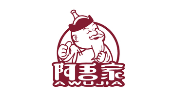 阿吾家LOGO設(shè)計