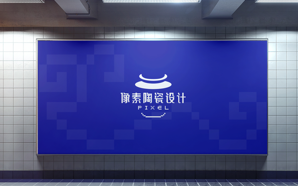 像素陶瓷LOGO