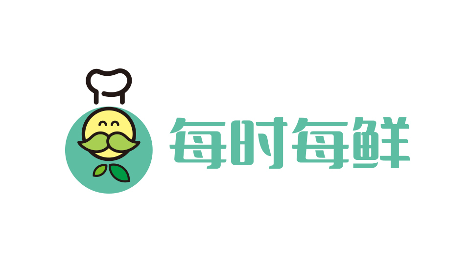 每時每鮮LOGO設計