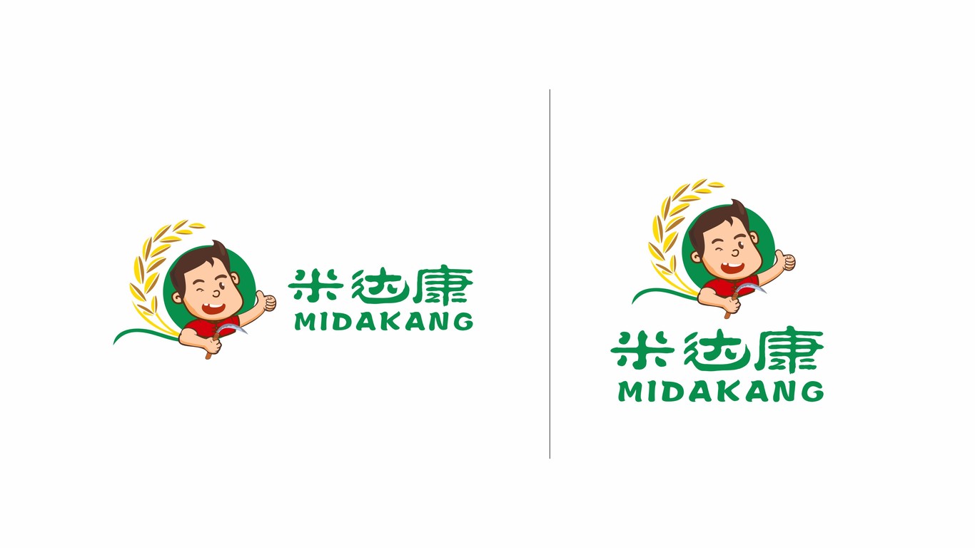 米达康LOGO设计中标图2