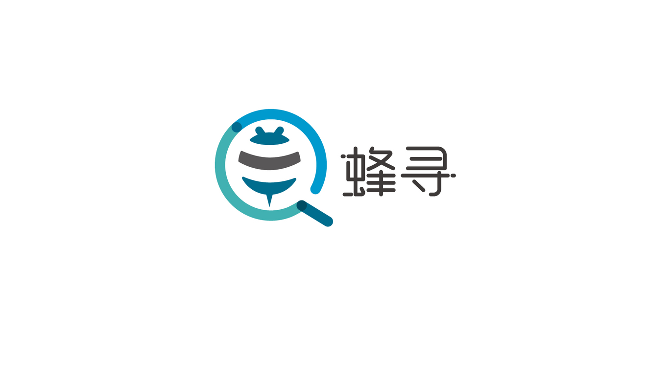 蜂尋logo設(shè)計(jì)圖0