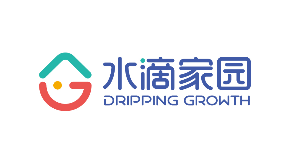 水滴家園LOGO設計