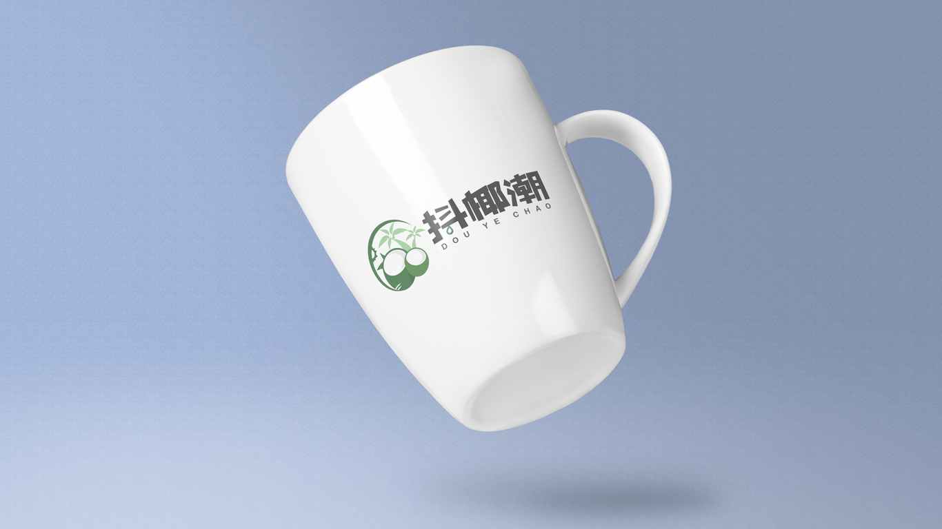 抖椰潮LOGO設計中標圖3