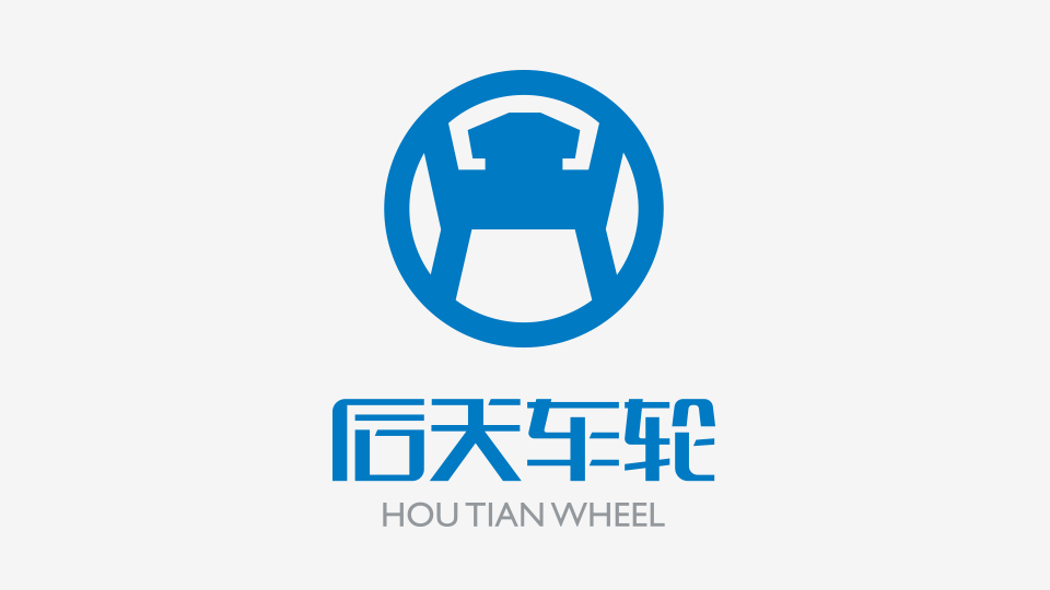 后天車輪LOGO設(shè)計