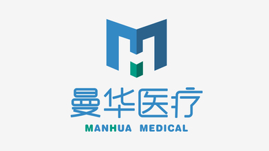 曼华医疗LOGO设计