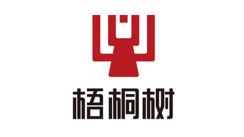 哲梧桐树LOGO设计