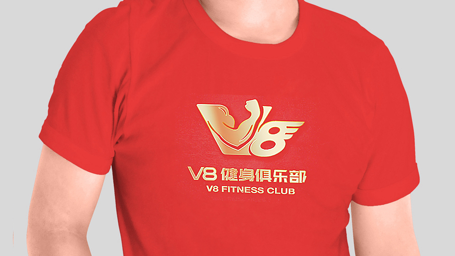 V8健身俱樂部LOGO設(shè)計(jì)中標(biāo)圖4