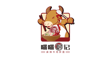 咪咪詹记LOGO设计