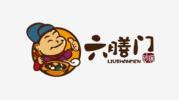 六膳门LOGO设计