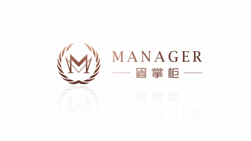 眉掌柜logo设计