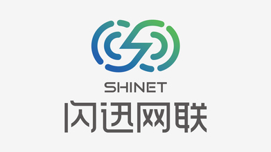 闪迅网联LOGO设计