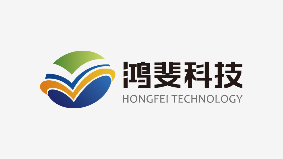 鸿斐科技LOGO设计