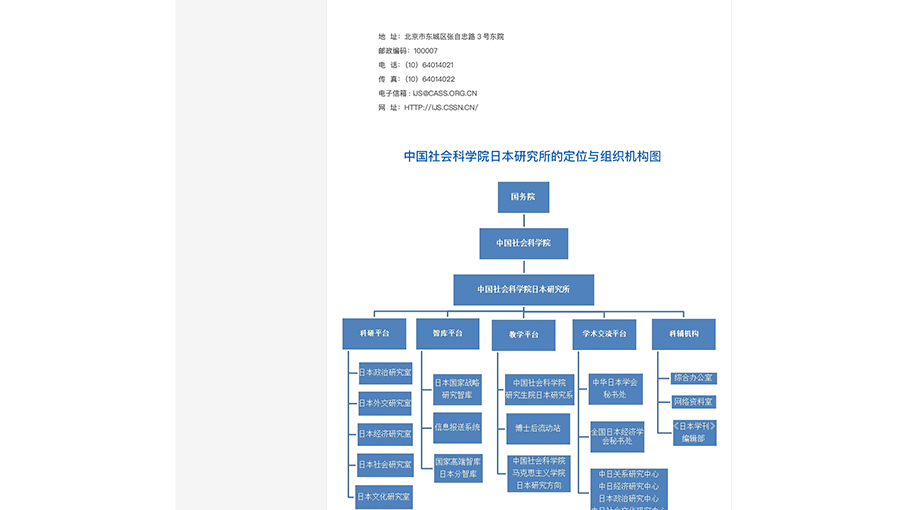 中國社會(huì)科學(xué)院日本研究所網(wǎng)站頁面修改中標(biāo)圖4