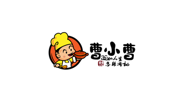 曹小曹餐飲品牌LOGO設(shè)計(jì)