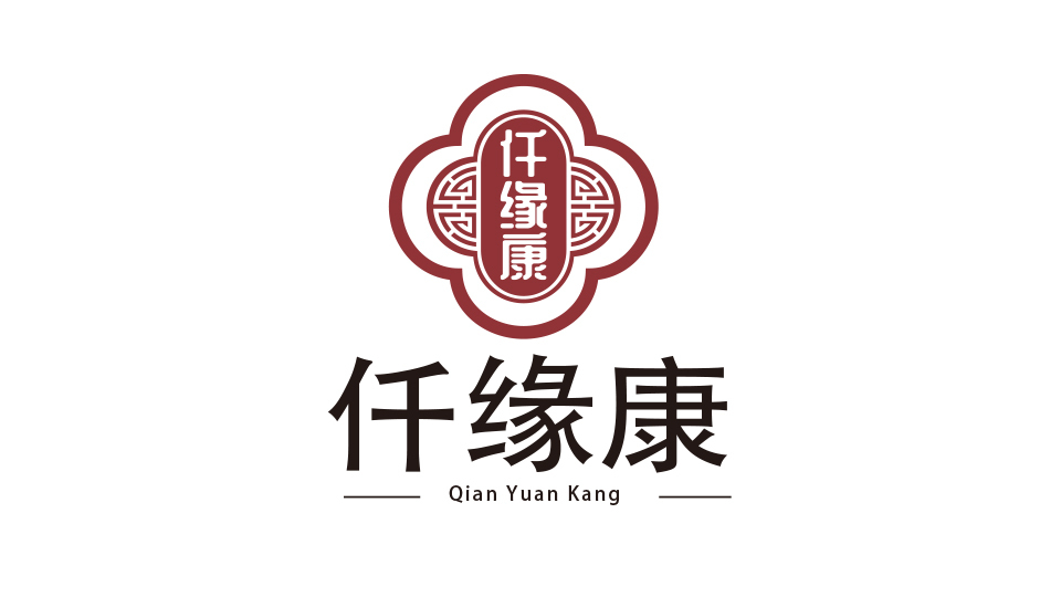 仟缘康LOGO设计