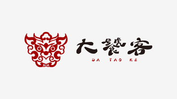 大饕客LOGO设计