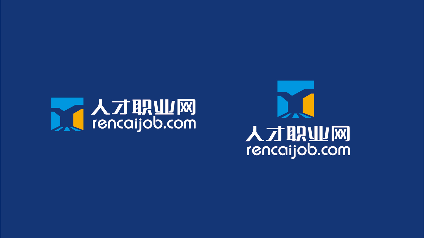 人才職業(yè)網(wǎng)  rencaijob品牌標志設(shè)計中標圖3