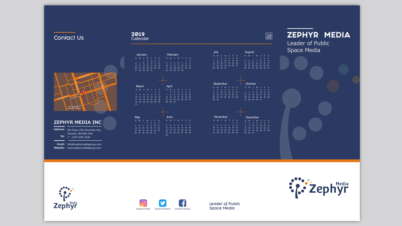 Zephyr Media品牌折页设计中标图0