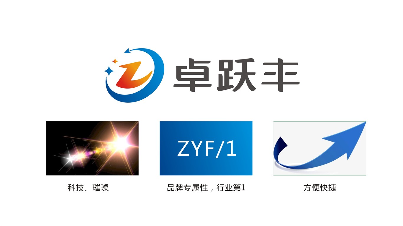 卓跃丰品牌LOGO设计中标图1