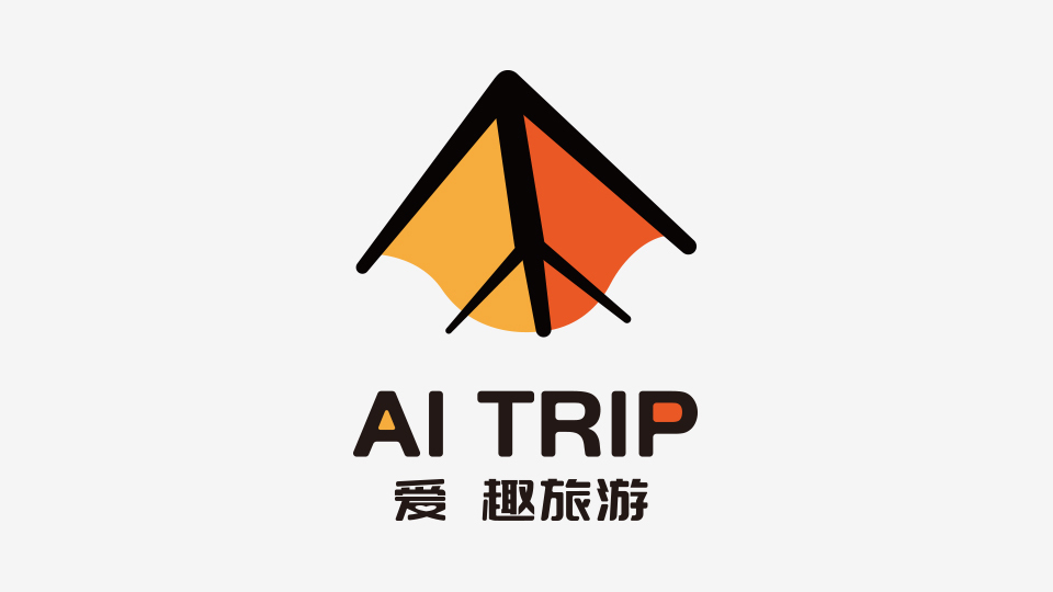 AI TRIP品牌標(biāo)志設(shè)計(jì)