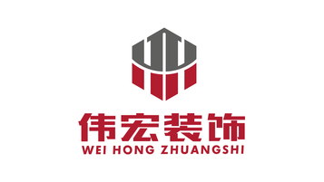 伟宏装饰公司LOGO设计