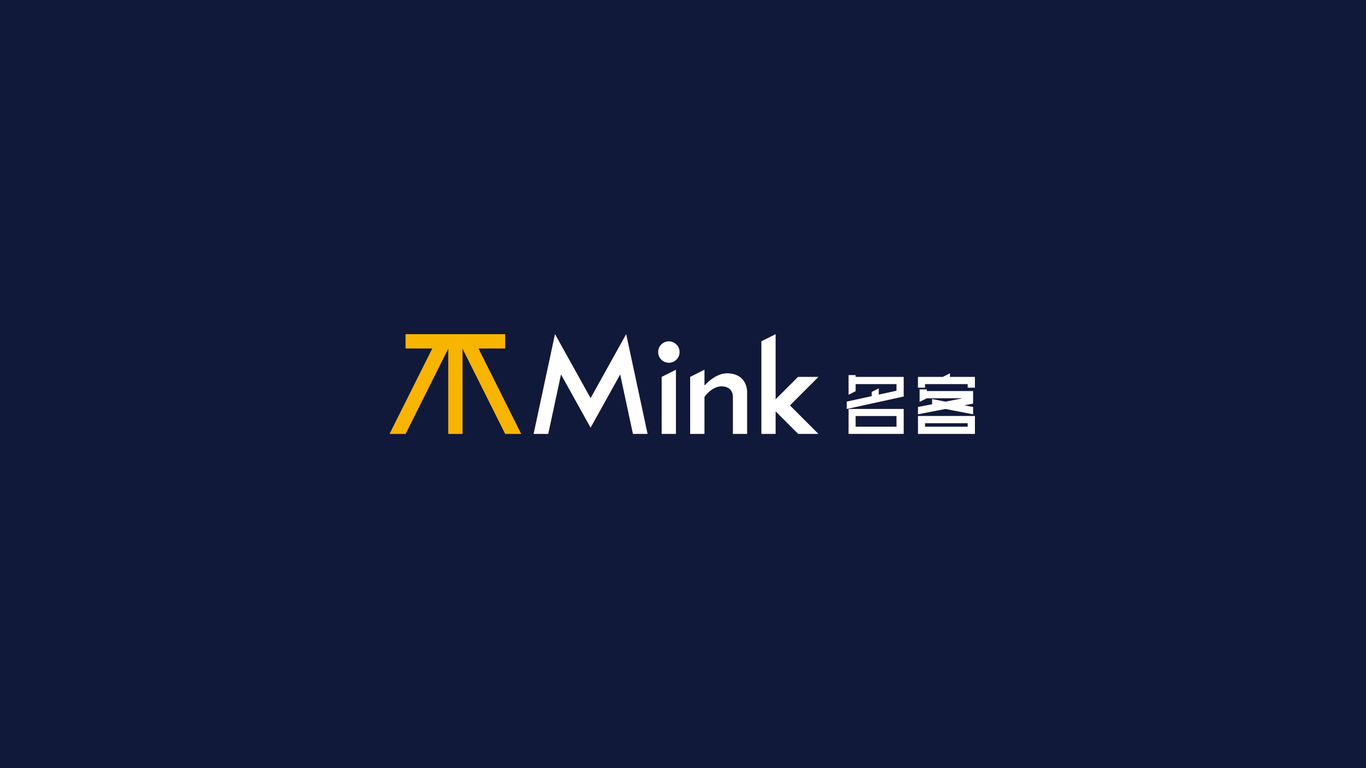 Mink品牌logo設計方案B圖0