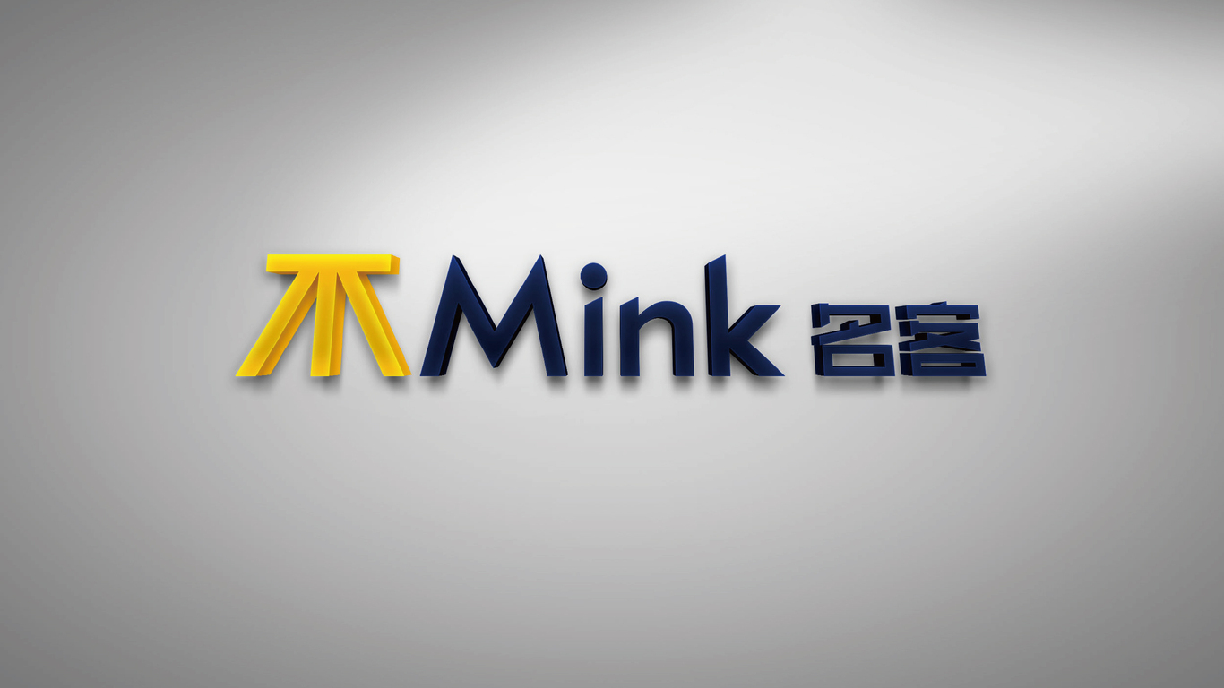 Mink品牌logo設計方案B圖3