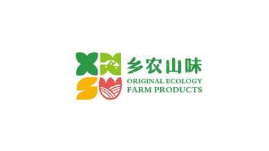 乡农山味品牌LOGO设计