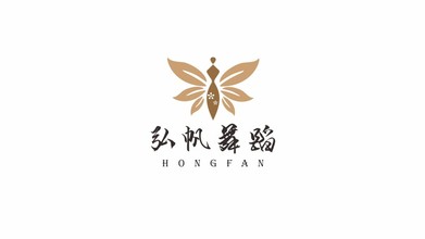 弘帆舞蹈公司LOGO设计