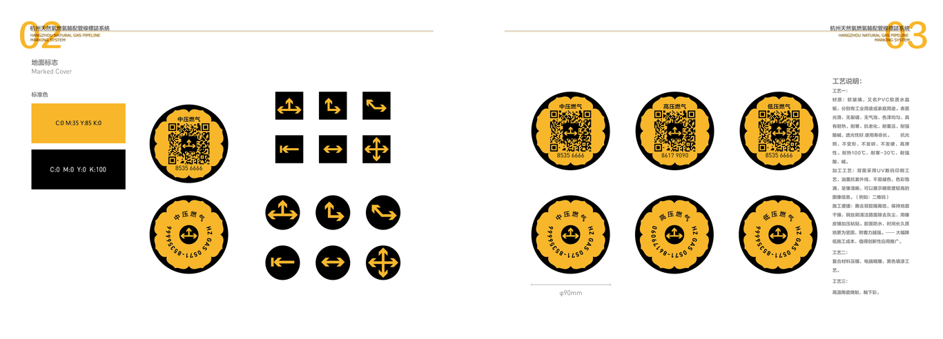 杭州天然氣有限公司輸配管線標(biāo)識(shí)系統(tǒng)圖4