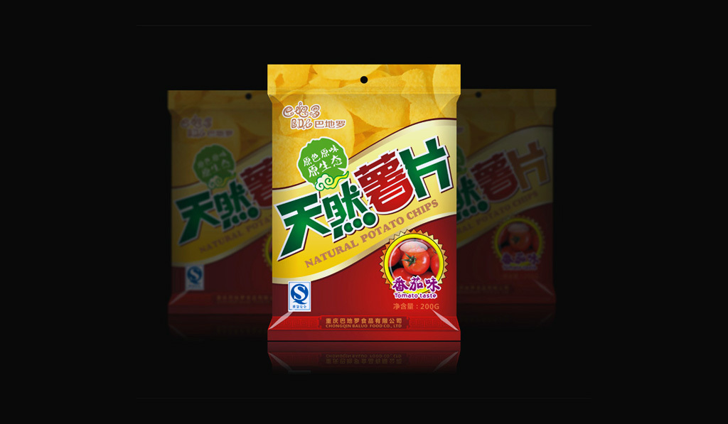 部份食品包裝袋設計案例圖3