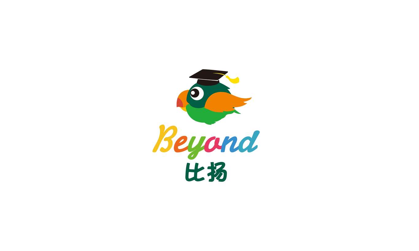 beyond比揚少兒英語logo設(shè)計圖2