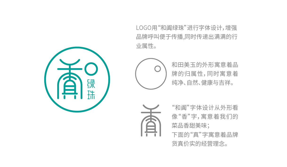 和闐綠珠品牌LOGO設計中標圖1