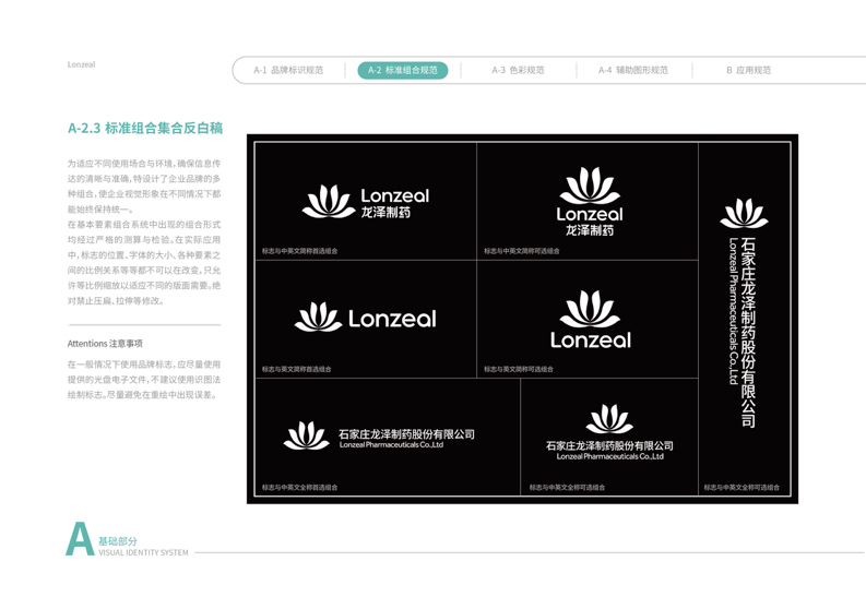 龙泽制药VIS品牌形象设计图12