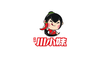 川小妹品牌LOGO设计