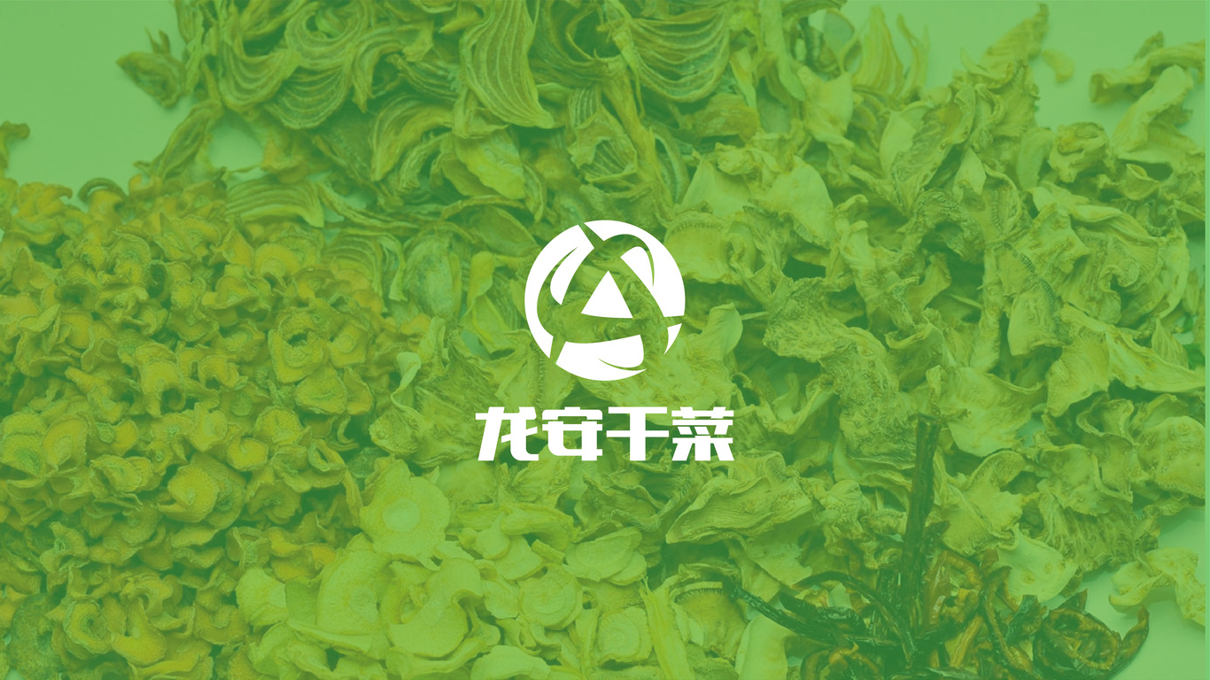 龙安干菜公司LOGO设计中标图0