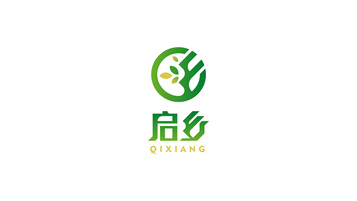 啟鄉(xiāng)品牌LOGO設計