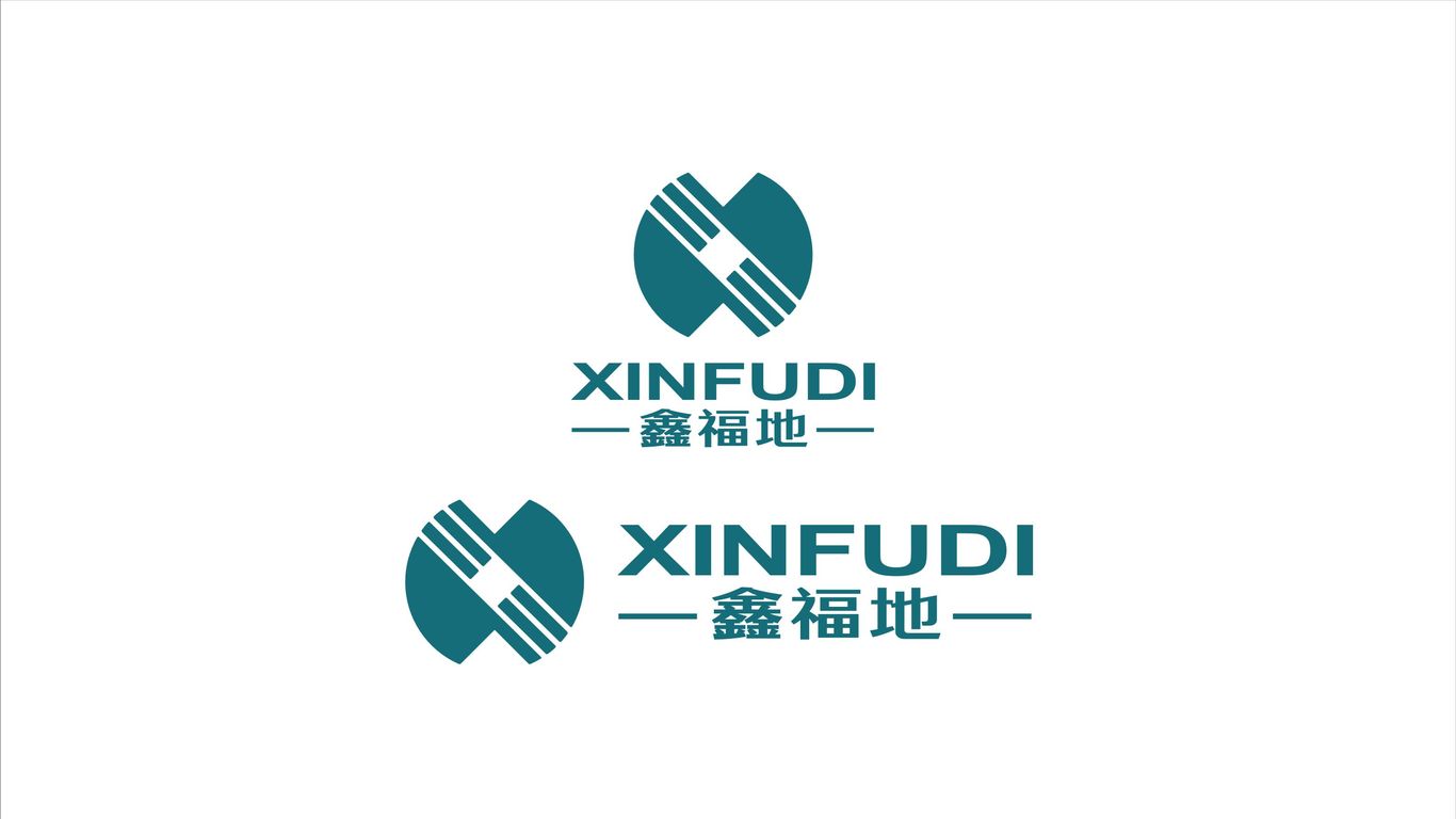 鑫福地能源公司LOGO設計中標圖2
