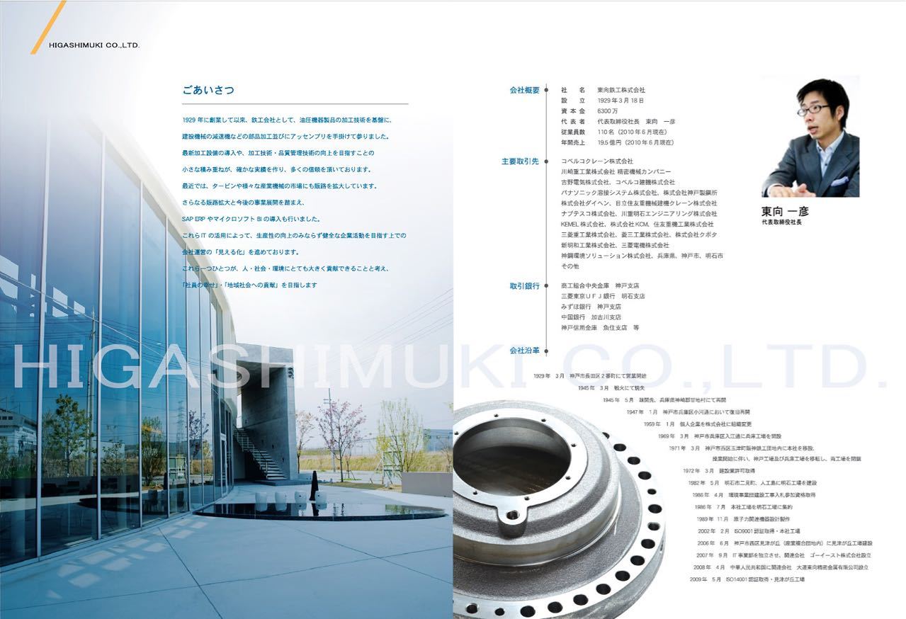 東向鐵工企業(yè)形象畫(huà)冊圖0