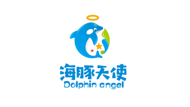 海豚天使公司LOGO设计