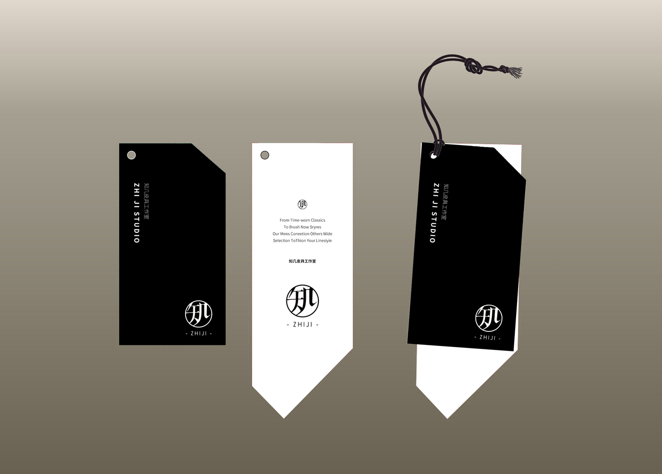 知幾皮具工作室logo設計圖2