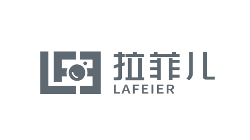 拉菲儿视觉摄影公司LOGO设计