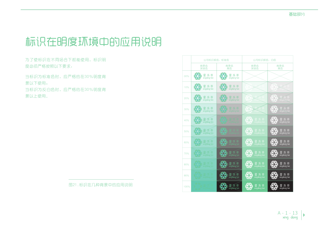 星 冻 视 觉 识 别 系 统 手 册（VI）图16