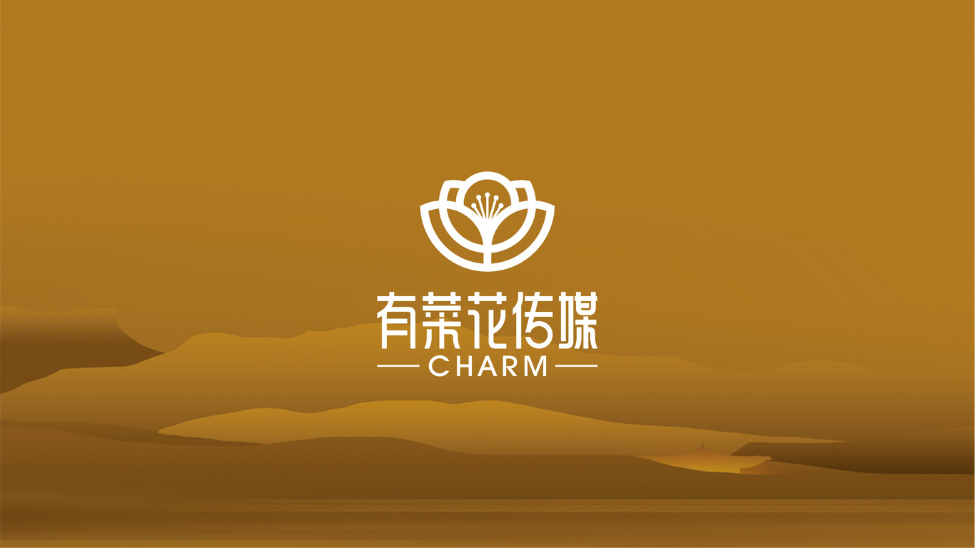 有菜花傳媒公司LOGO設(shè)計(jì)中標(biāo)圖0